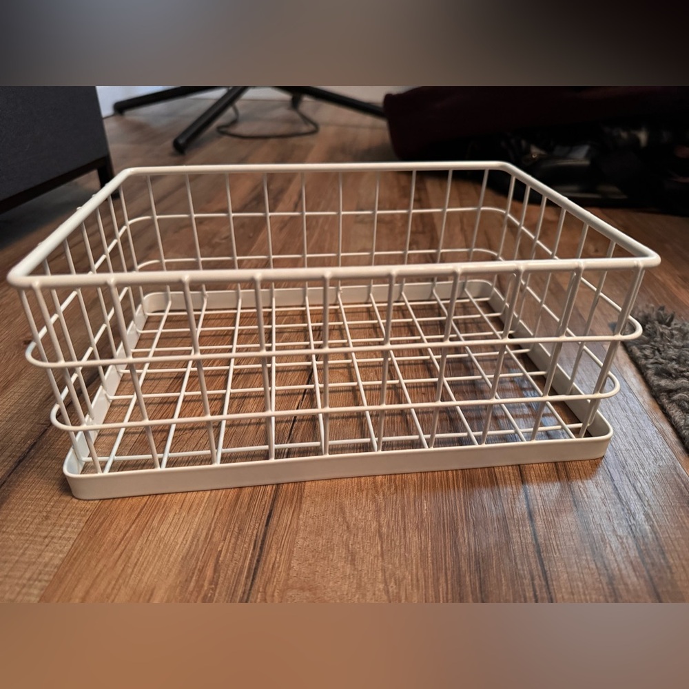 Small Metal Wire Storage Basket